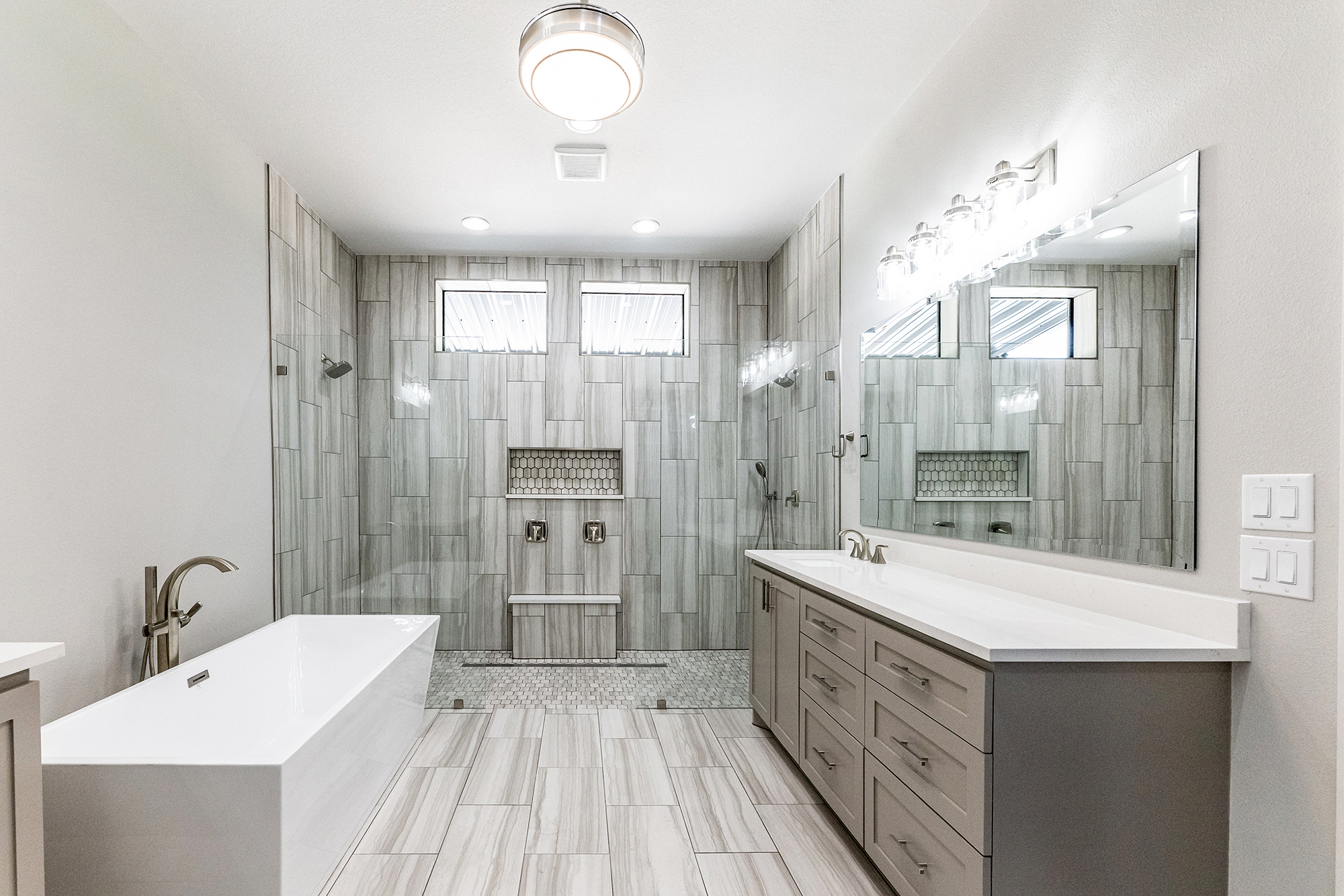 Barndominium Life Ideas for Master Bathroom